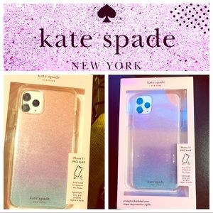 Kate Spade Pink Ombré Glitter iPhone 11 Pro Max